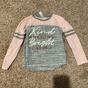 Justice "Kind Awesome Bright Caring" T-shirt for Youth